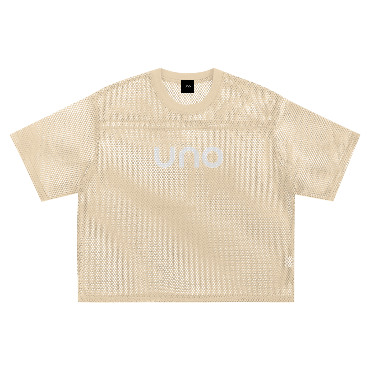 UNO See-through Boxy Net Tee