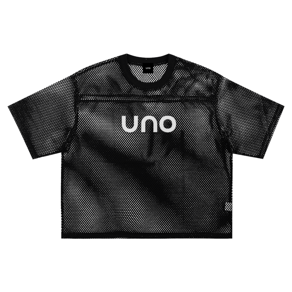 UNO See-through Boxy Net Tee