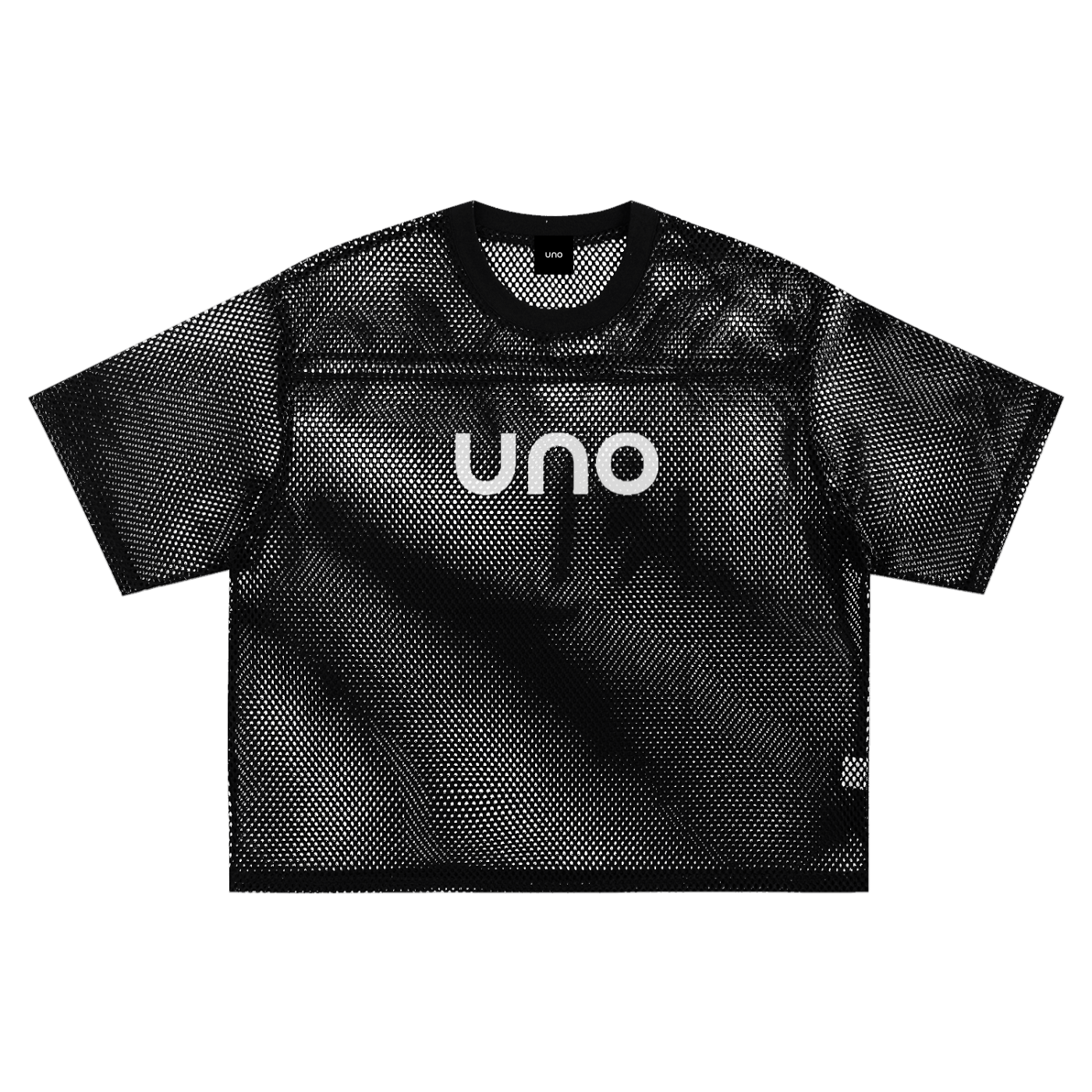 UNO See-through Boxy Net Tee