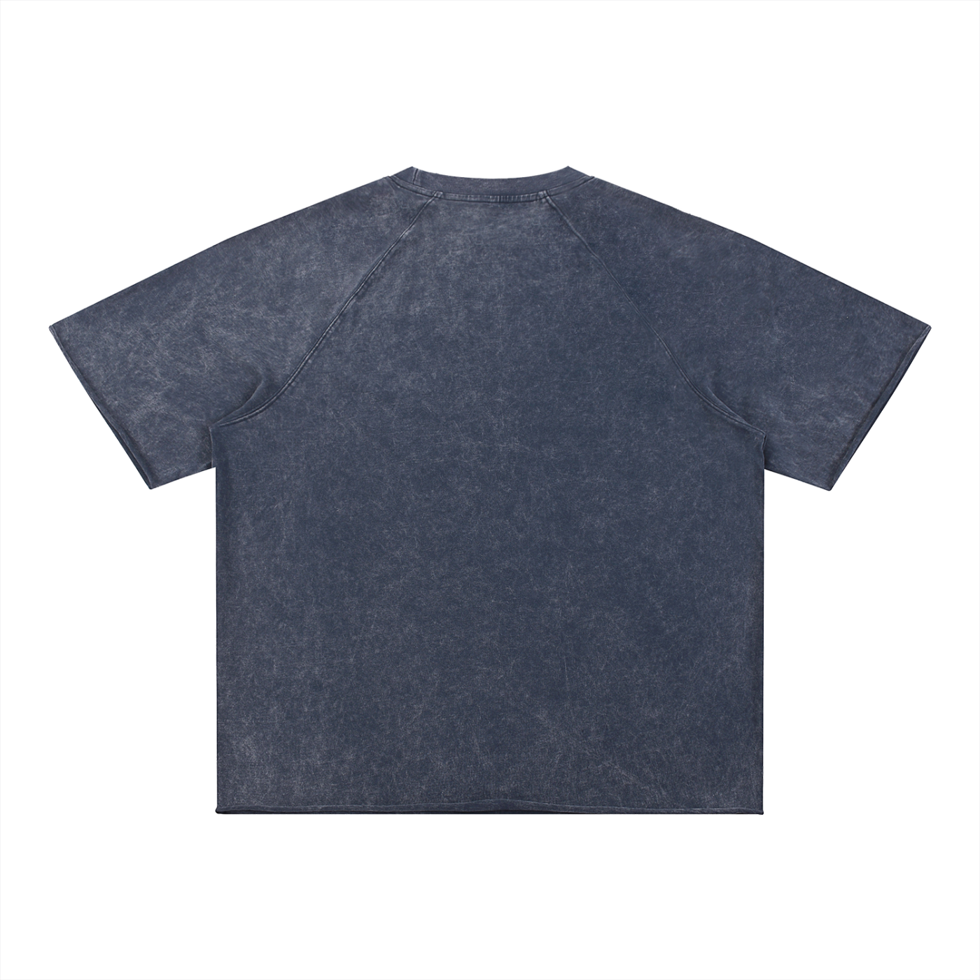 UNO Mineral Wash Raw Edge Tee