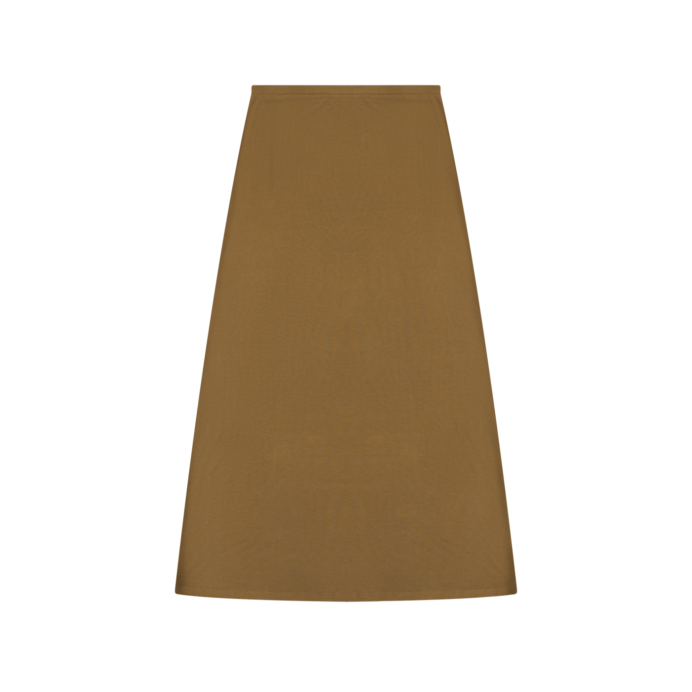 UNO Solid Color Knit Maxi Skirt