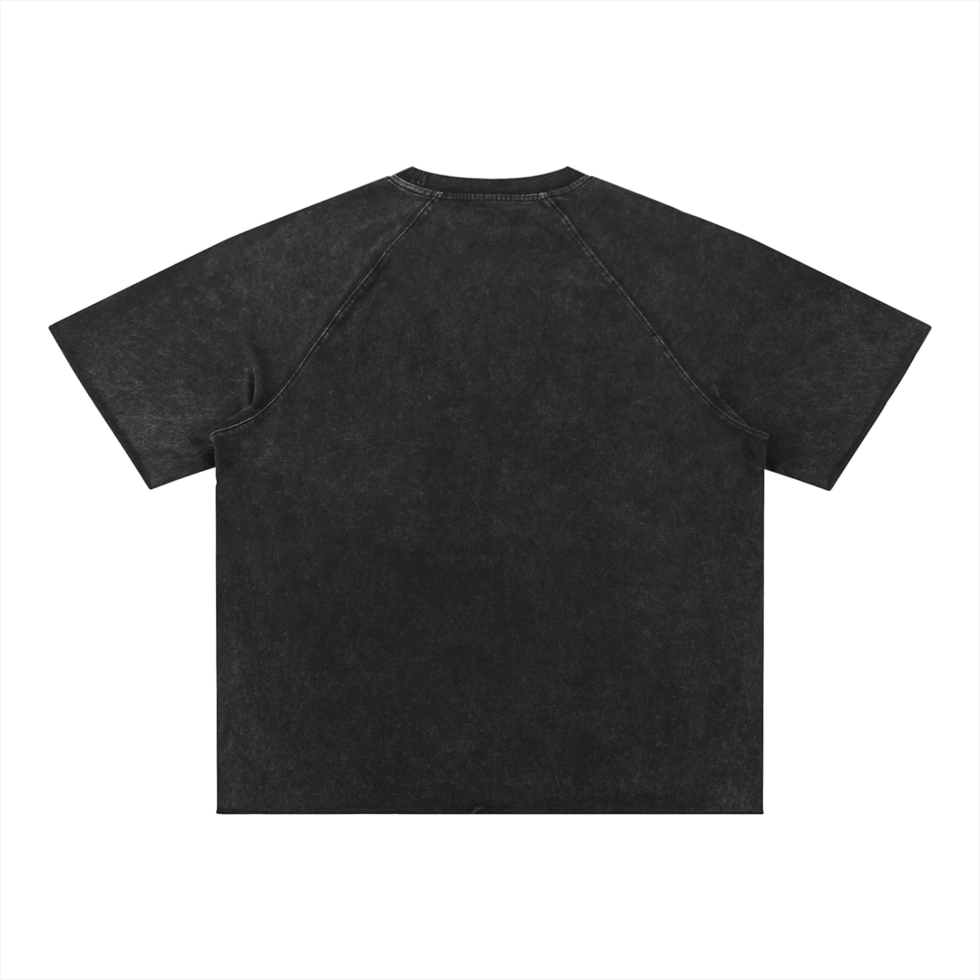 UNO Mineral Wash Raw Edge Tee