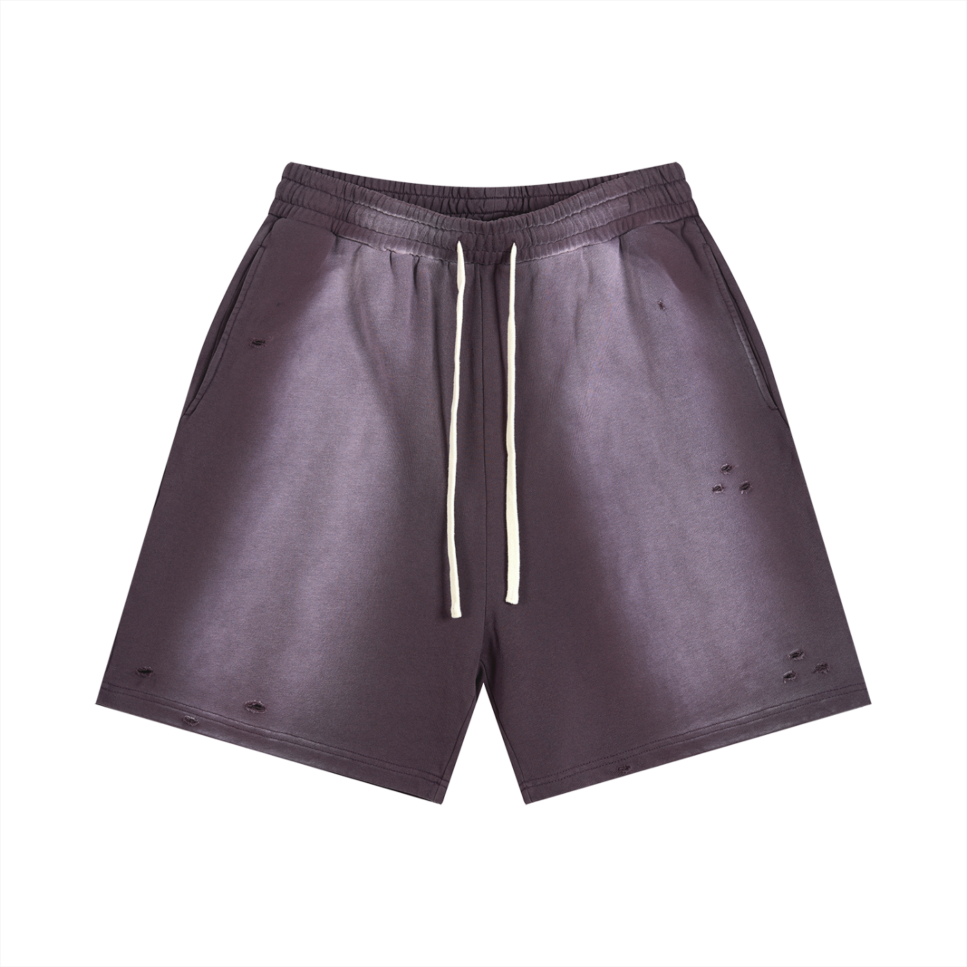 UNO Sun Fade Distressed Shorts