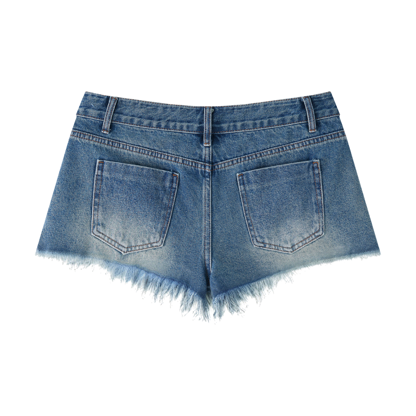 UNO Hem Denim Shorts