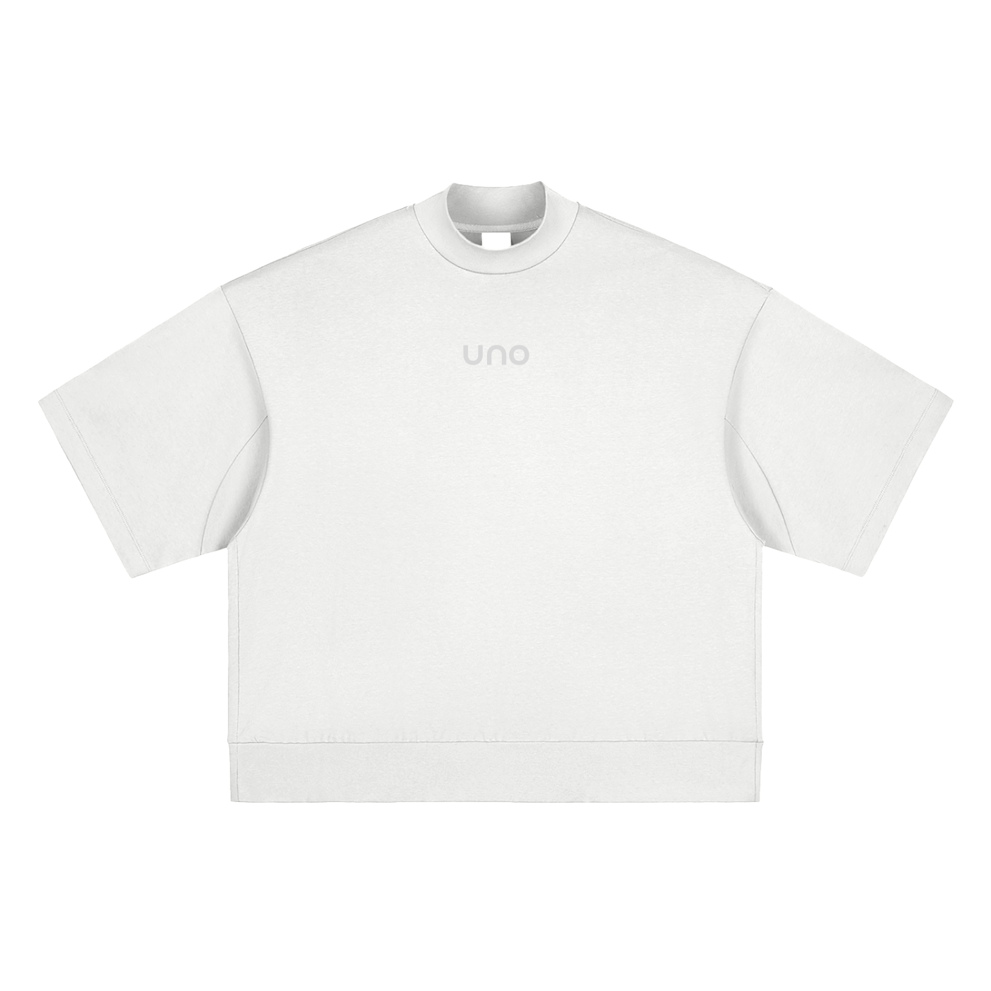 UNO Oversized Mock Neck Tee