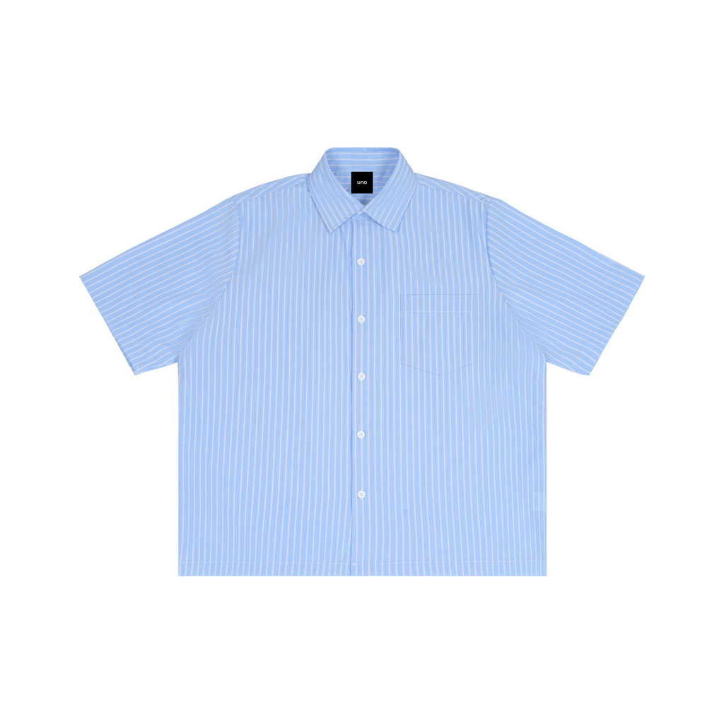 UNO Striped Boxy Short Sleeve Shirt