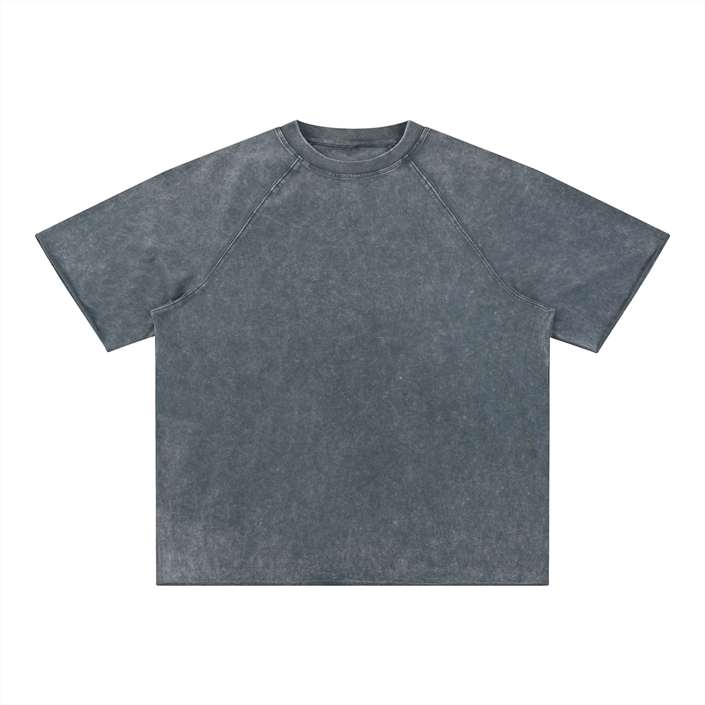 UNO Mineral Wash Raw Edge Tee