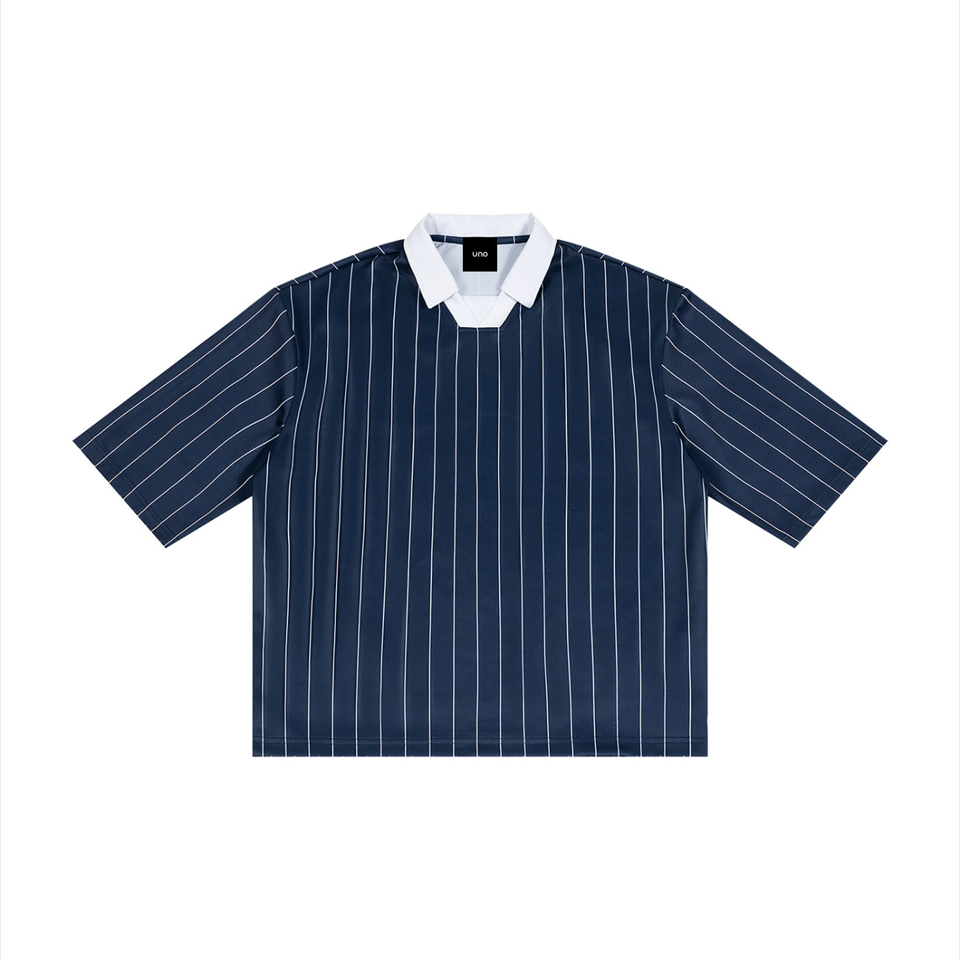 UNO Pinstripe Collared Soccer Jersey
