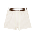 UNO Striped Drawstring Shorts