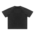 UNO Mineral Wash Raw Edge Tee