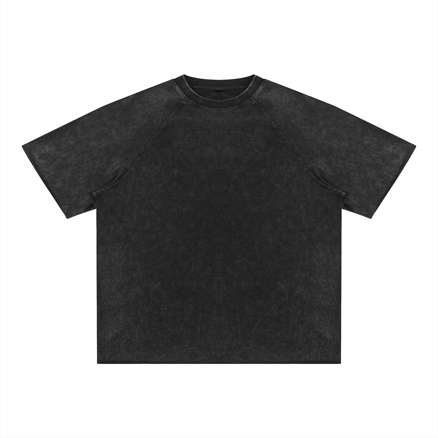 UNO Mineral Wash Raw Edge Tee