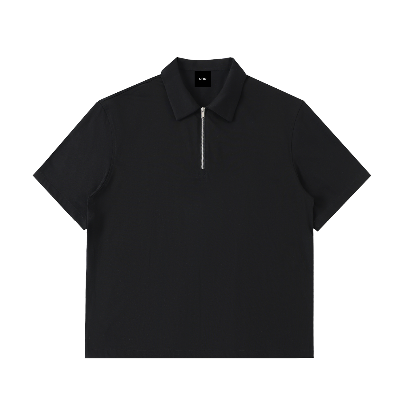 UNO Half-Zip Cotton Polo Shirt