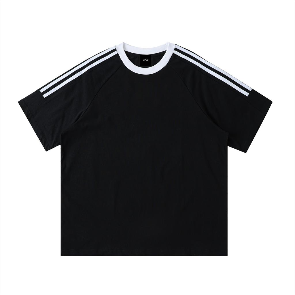 UNO Tape Crewneck Cotton Tee