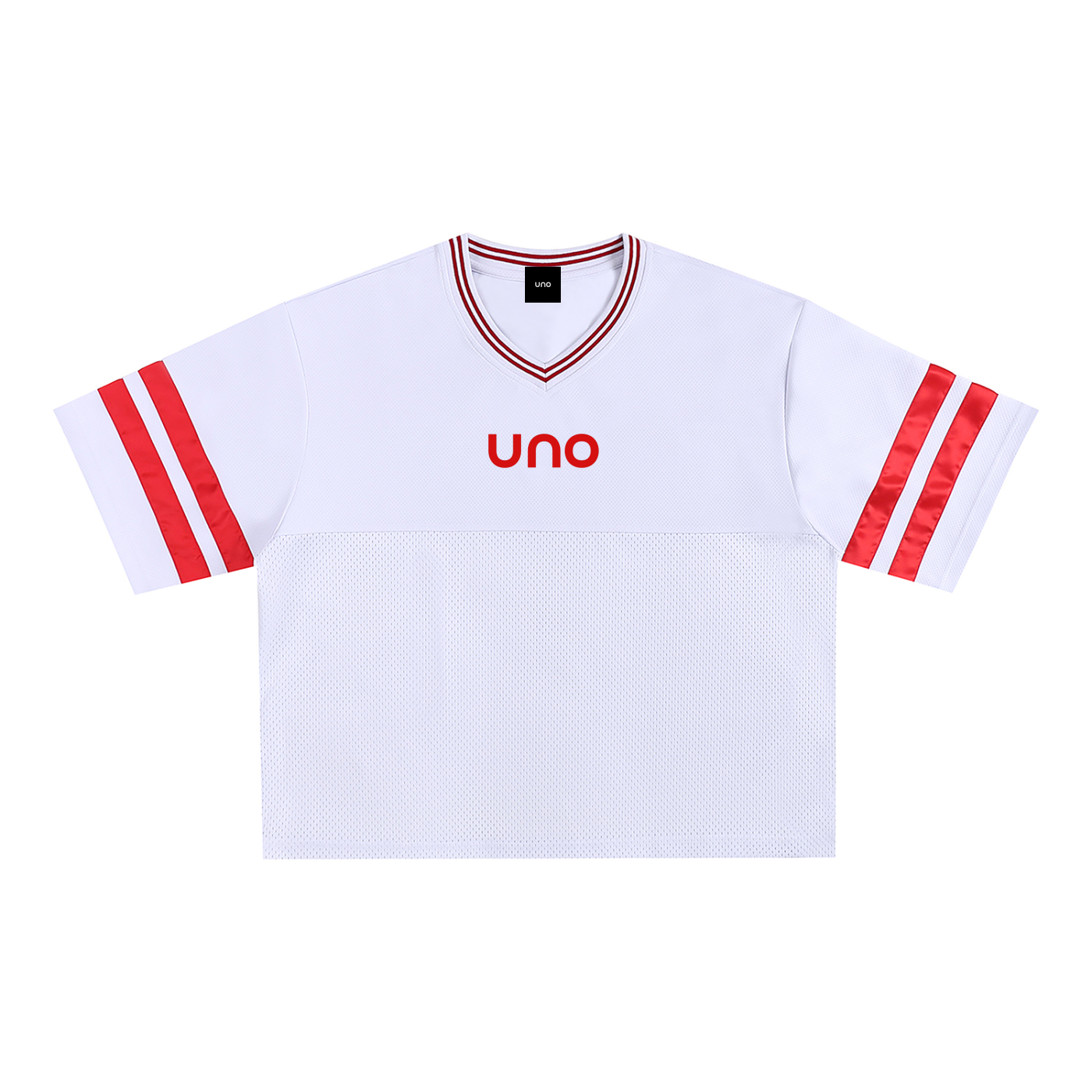 UNO Taped Mesh Boxy Tee