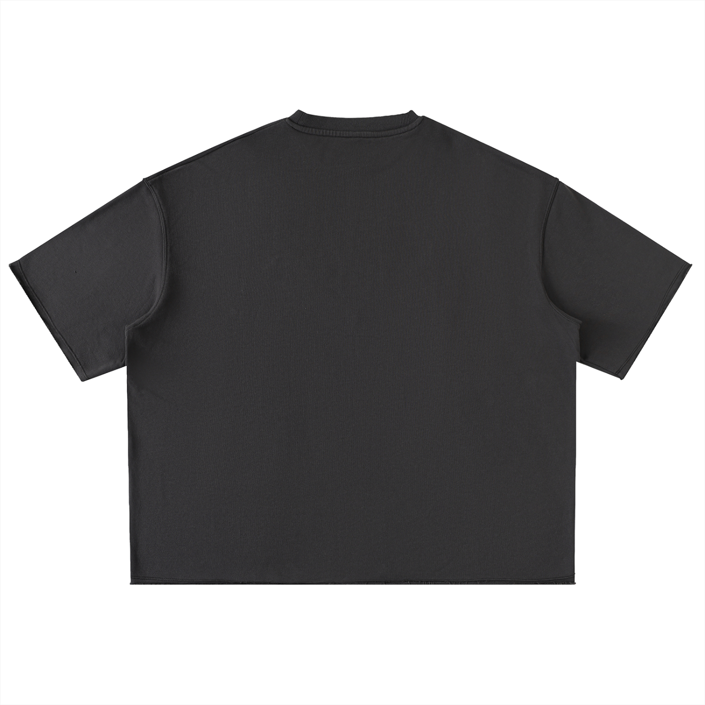 UNO Washed Rolled Hem Half Sleeve Tee