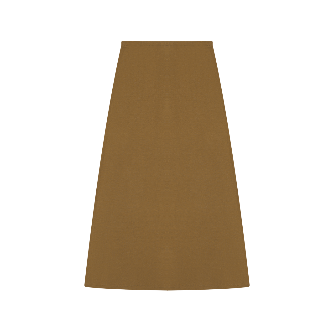 UNO Solid Color Knit Maxi Skirt