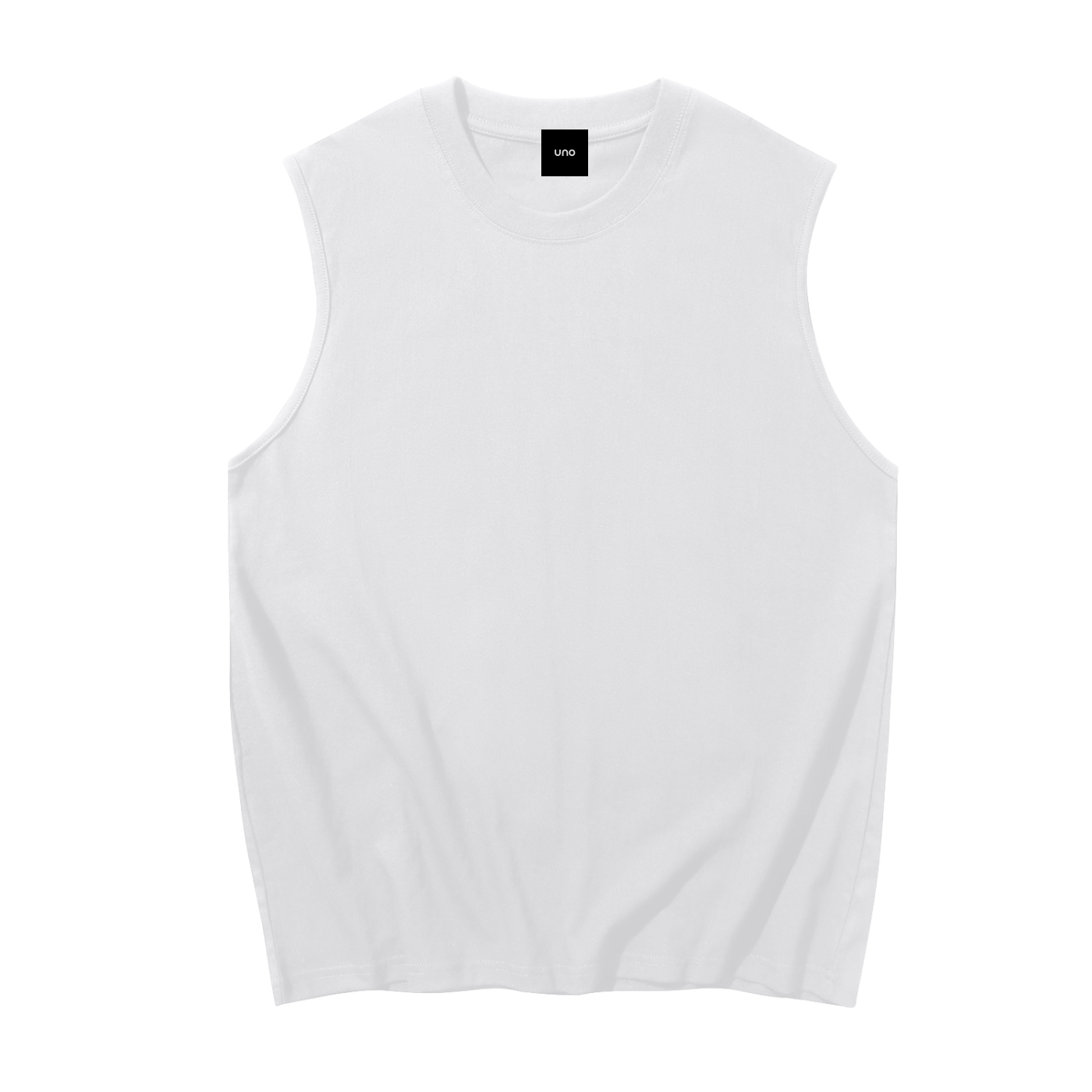 UNO Sleeveless Cotton Tank Top