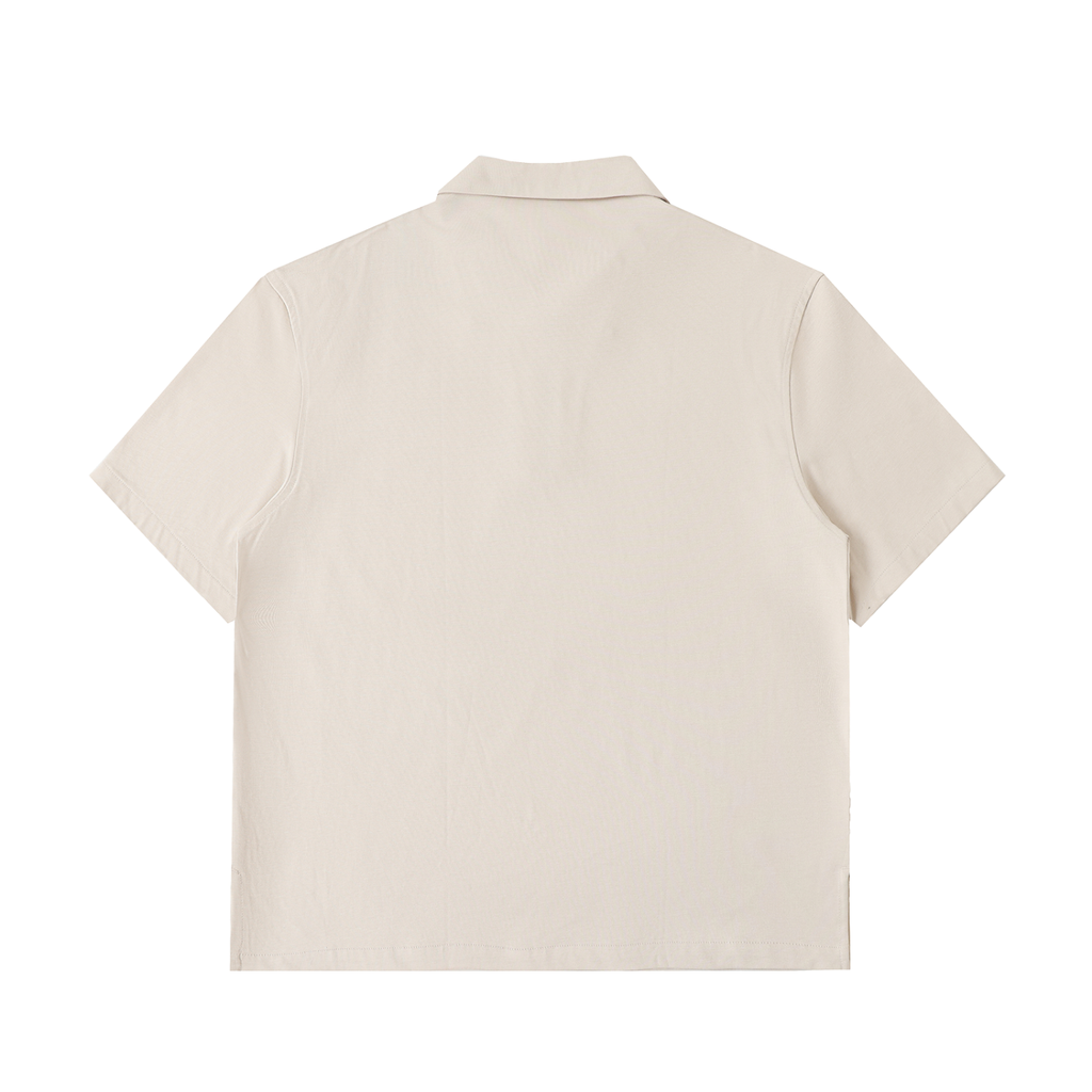UNO Half-Zip Cotton Polo Shirt