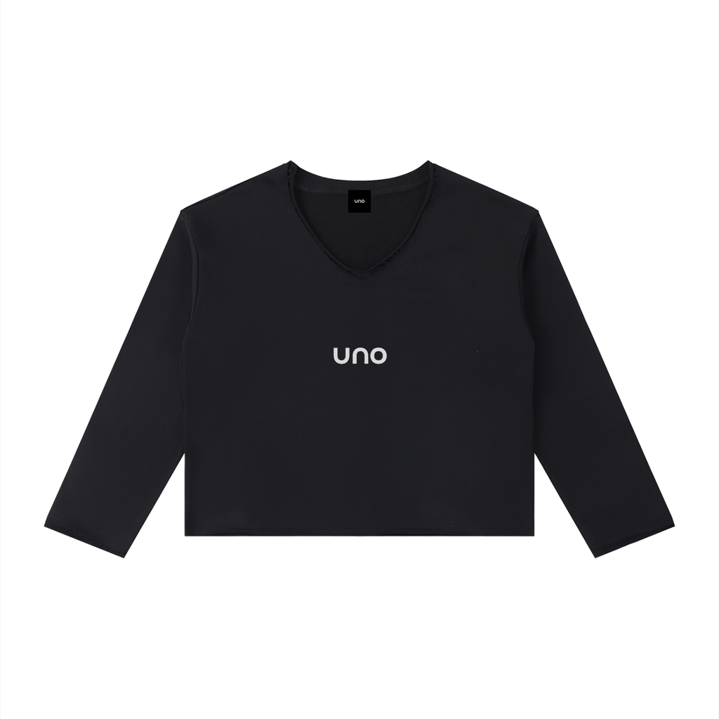 UNO Raw Hem Long Sleeve