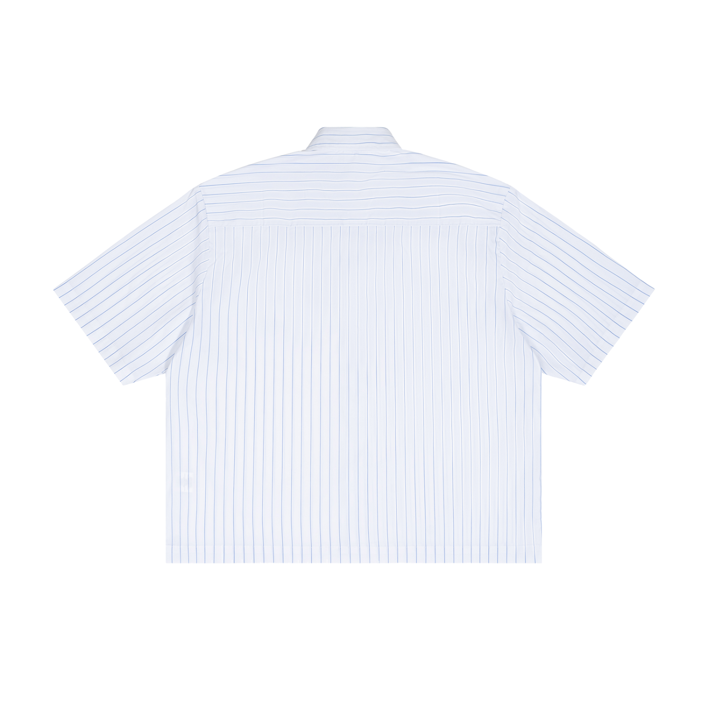 UNO Striped Boxy Button-Up Shirt