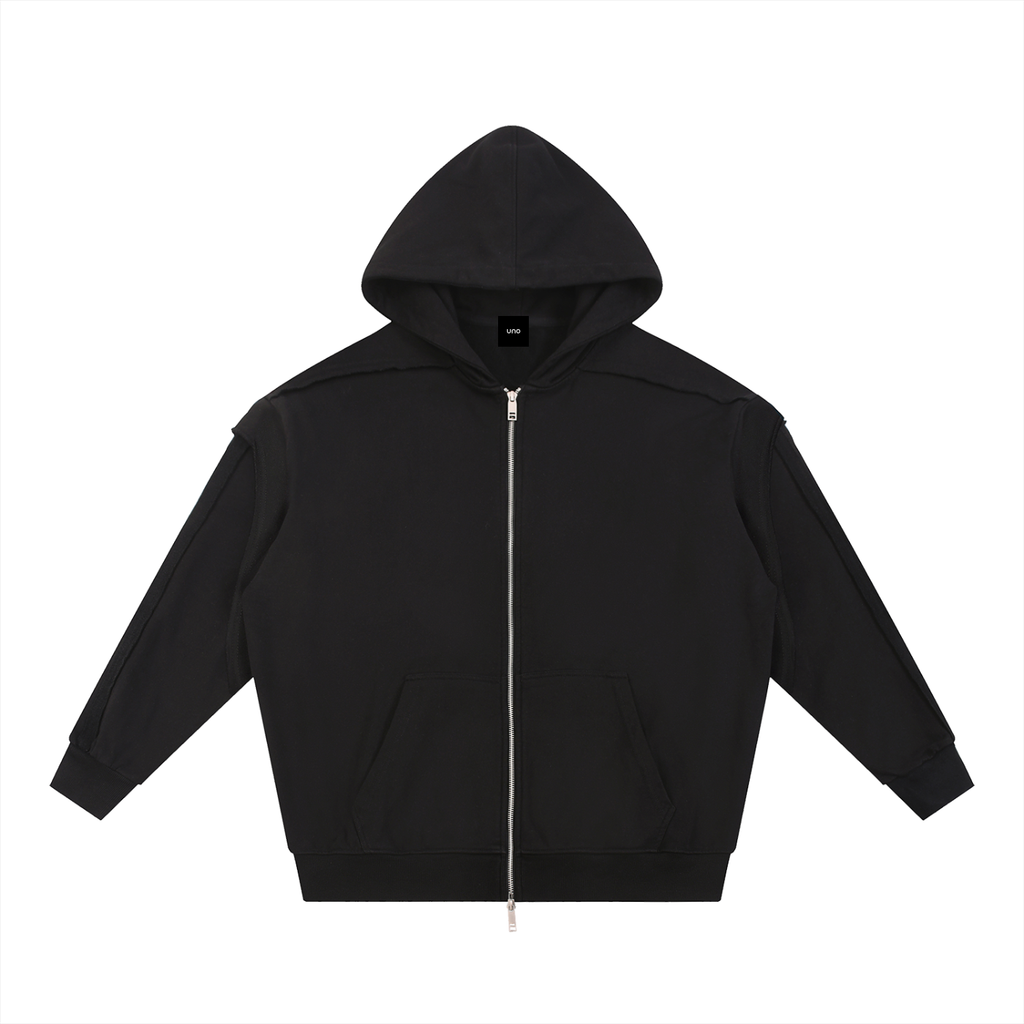 UNO Tape Raw Edge Double Layered Zip