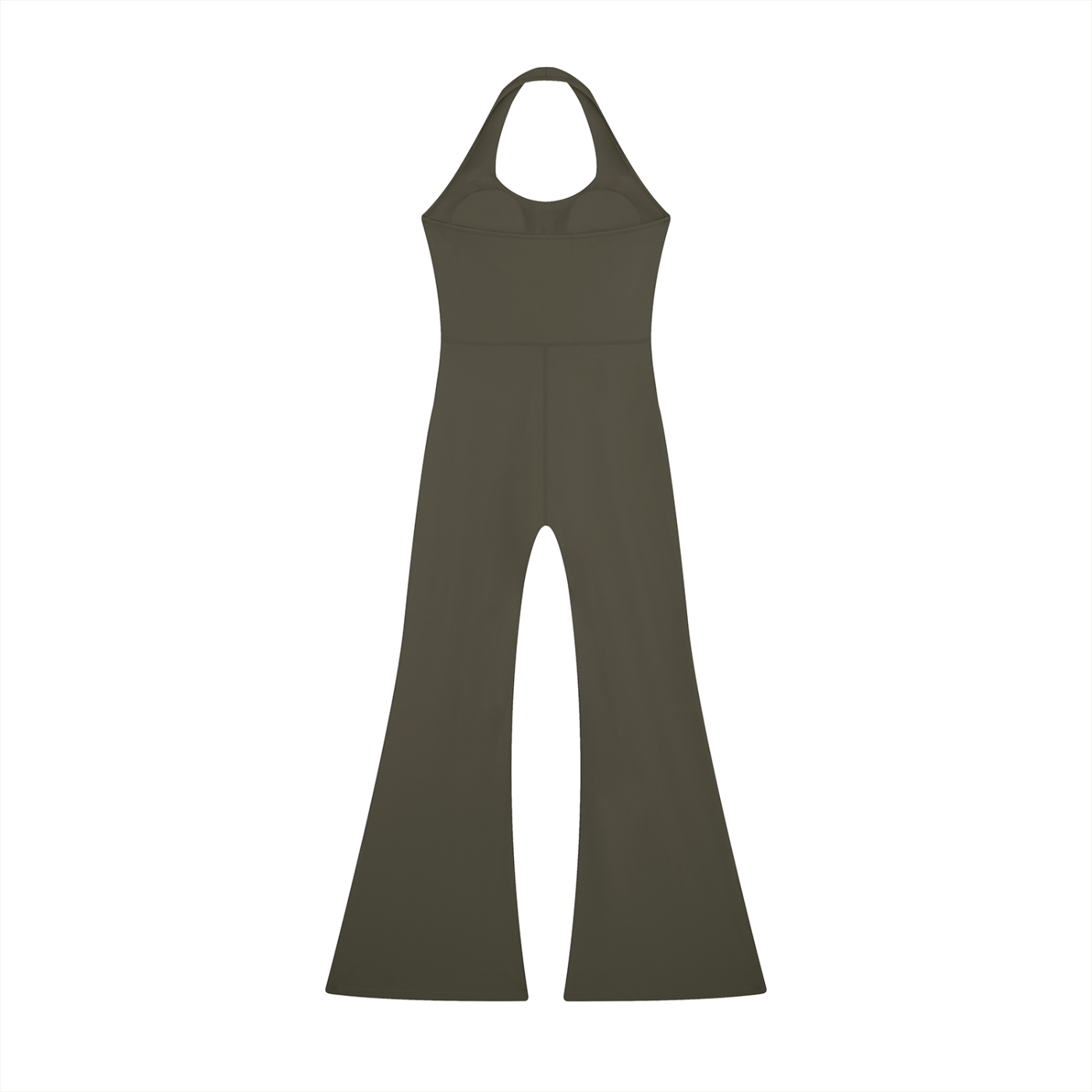 UNOP Halter Flared Jumpsuit