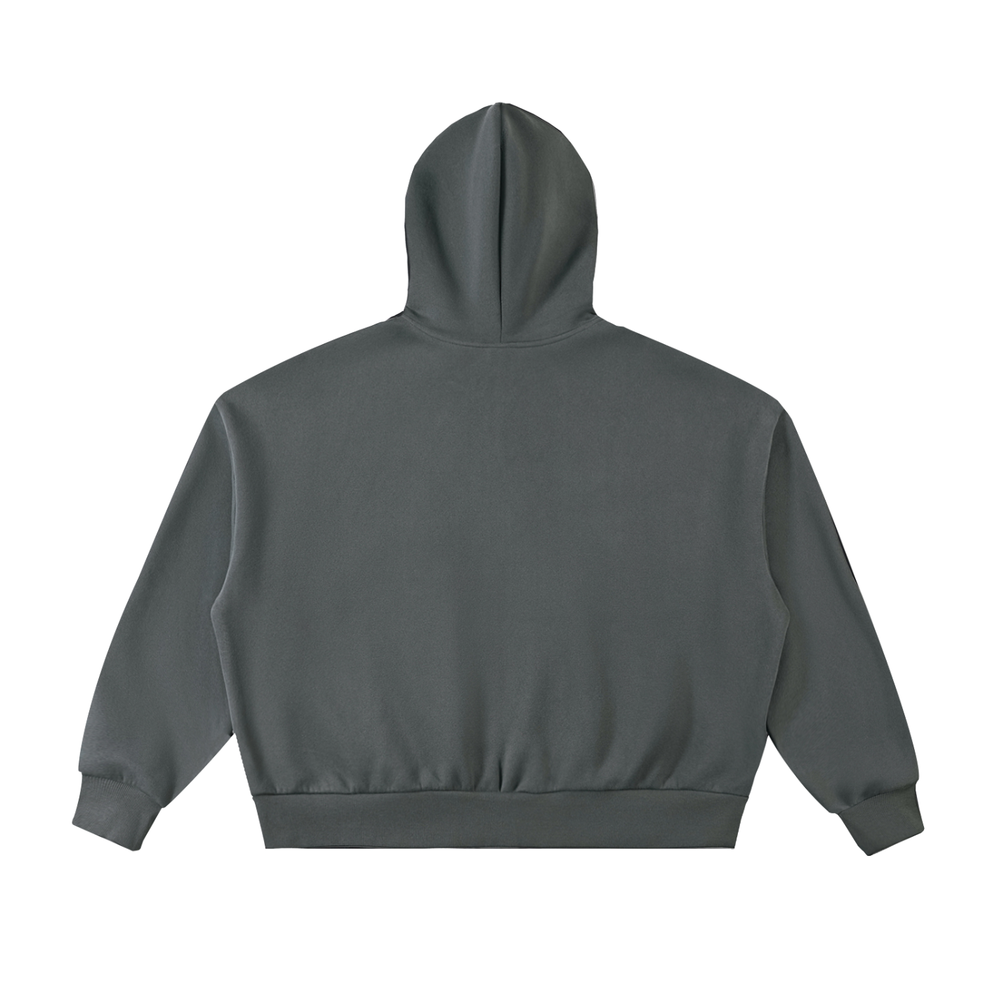 UNO Fleeced Full-Zip Boxy Hoodie