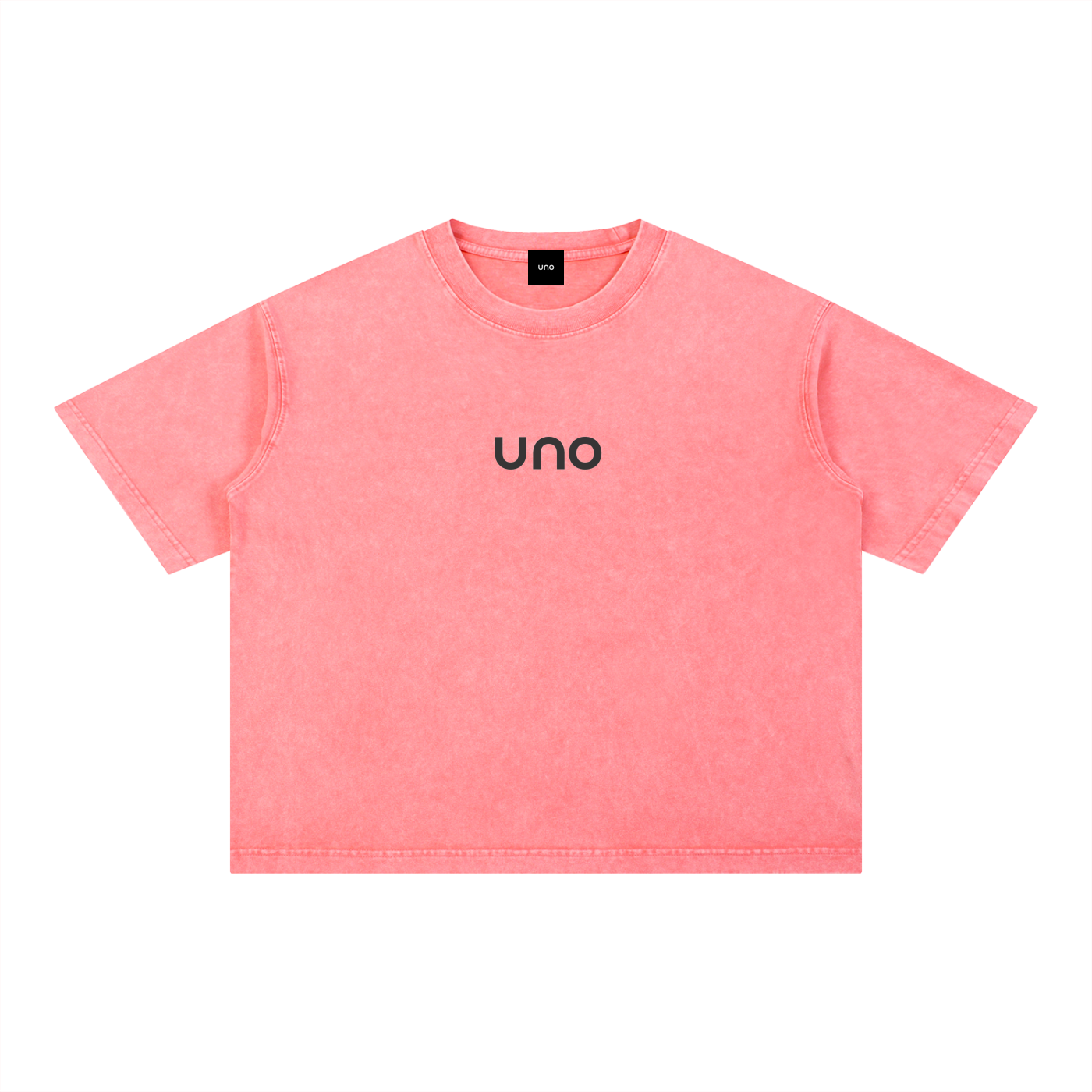 UNO Mineral Wash Boxy Tee