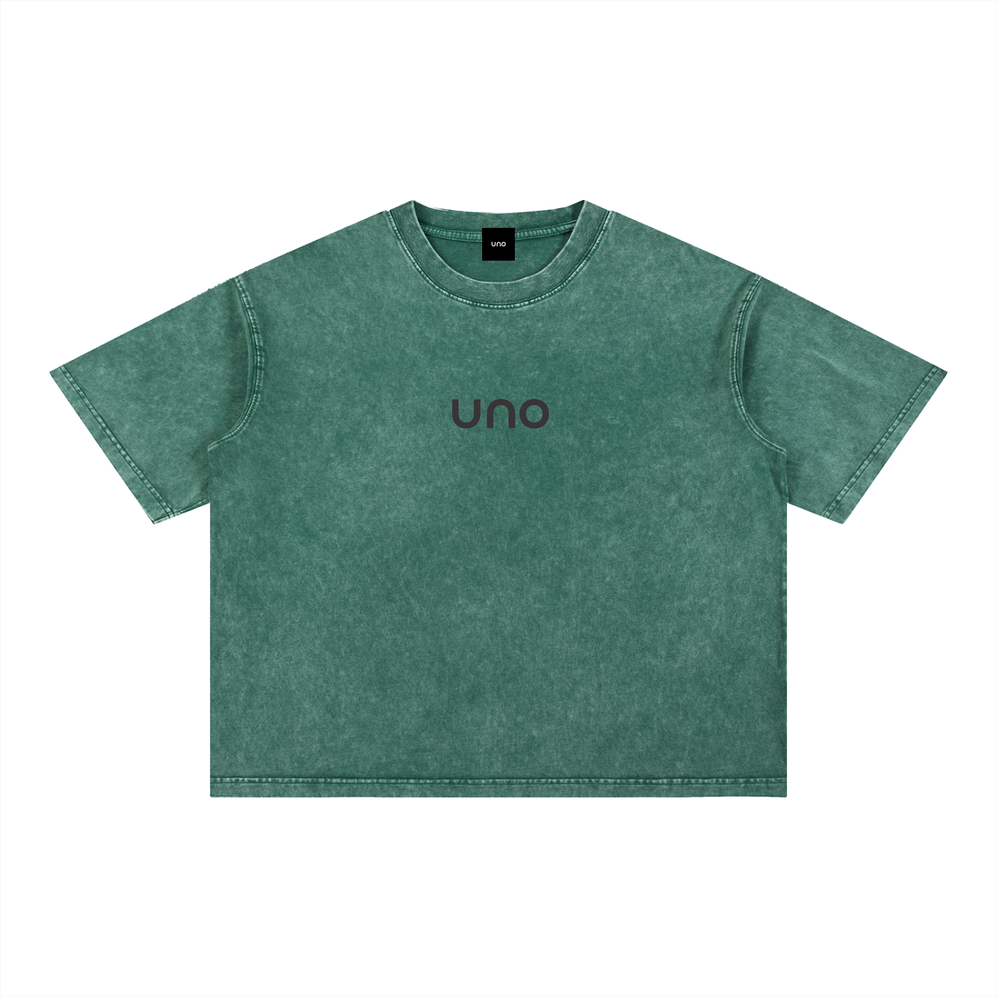 UNO Mineral Wash Boxy Tee