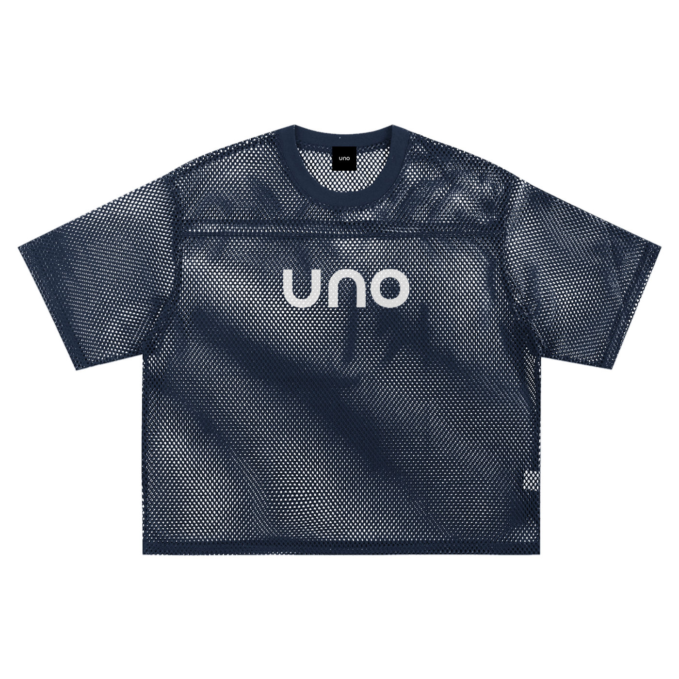 UNO See-through Boxy Net Tee
