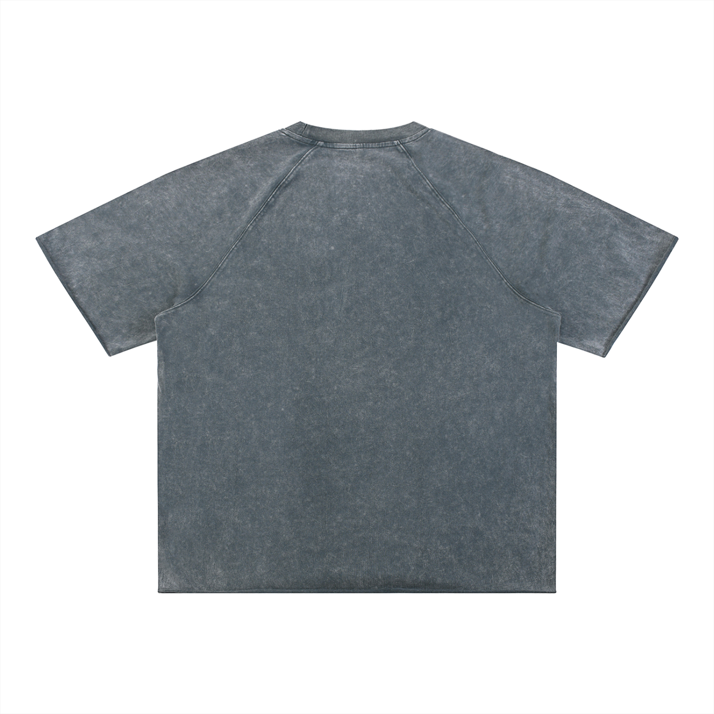 UNO Mineral Wash Raw Edge Tee