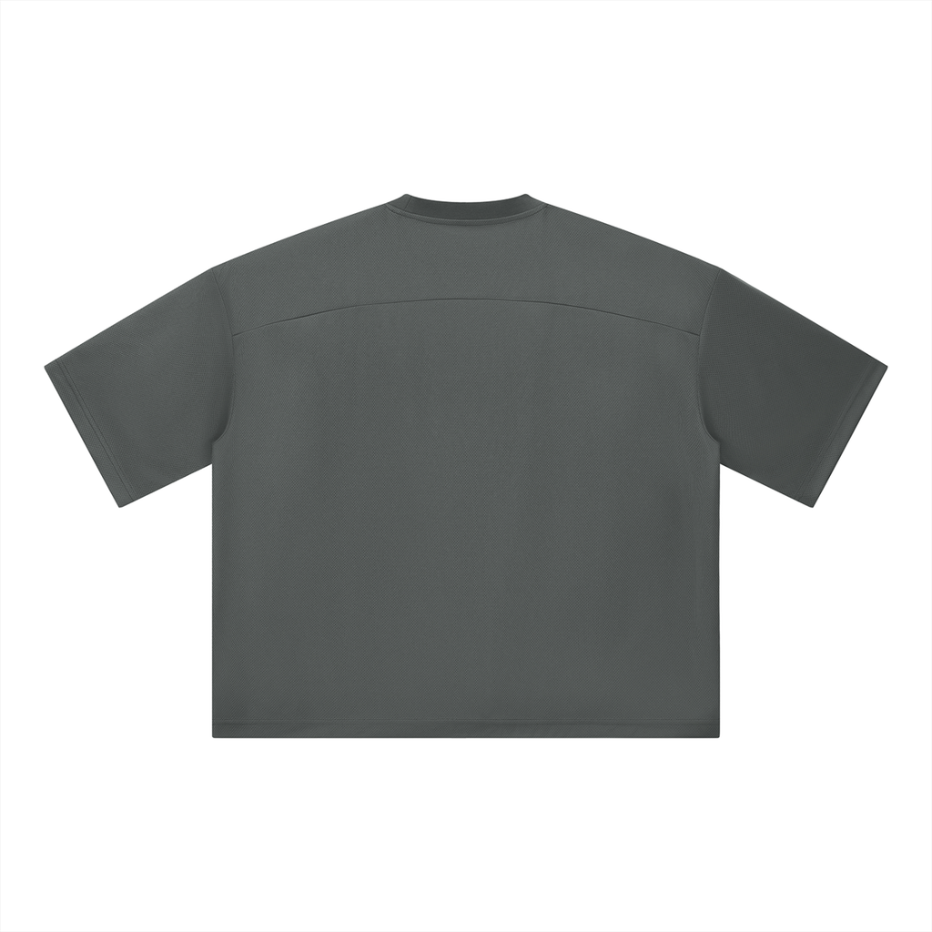 UNO Boxy Mesh Crewneck Tee