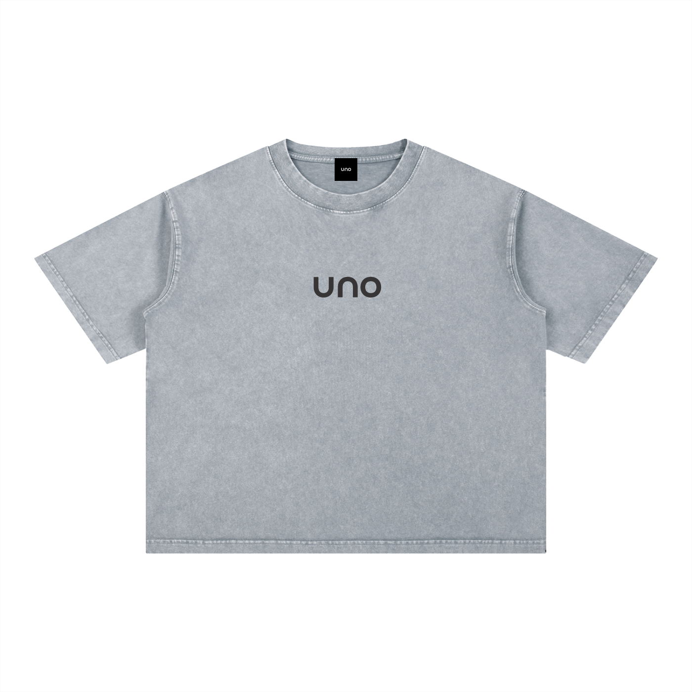 UNO Mineral Wash Boxy Tee