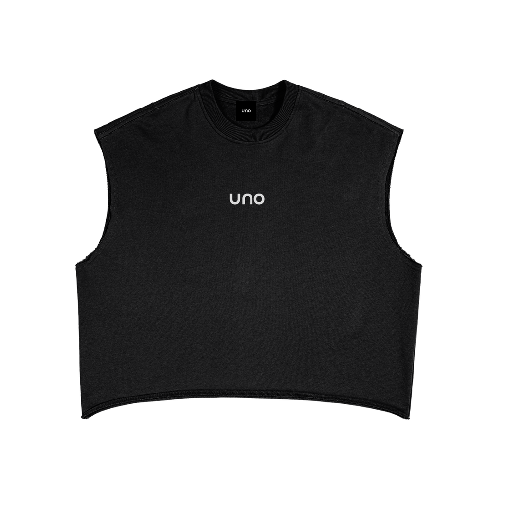 UNO French Terry Boxy Tank Top