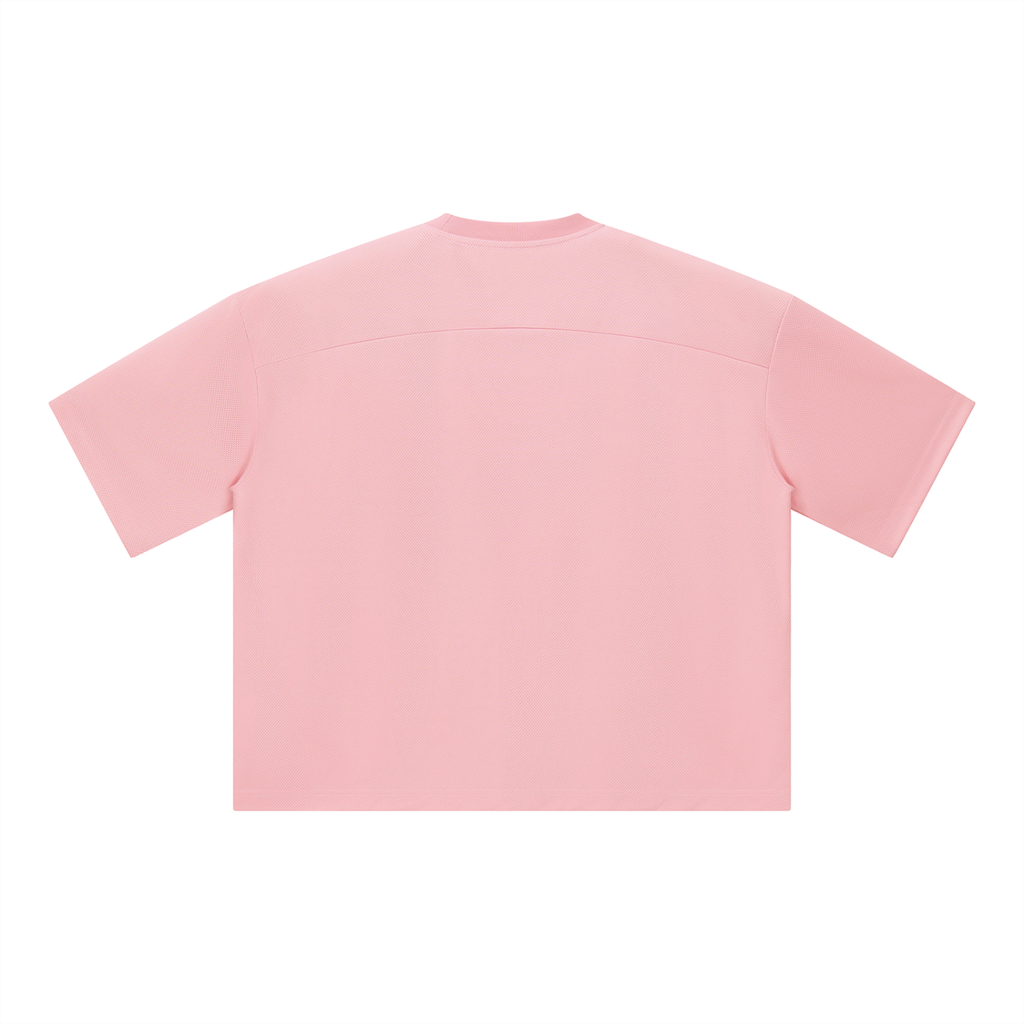UNO Boxy Mesh Crewneck Tee