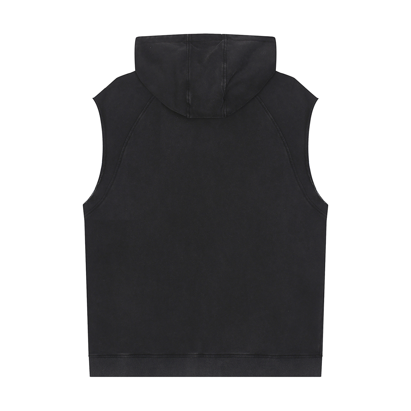 UNO Snow Washed Sleeveless Hoodie