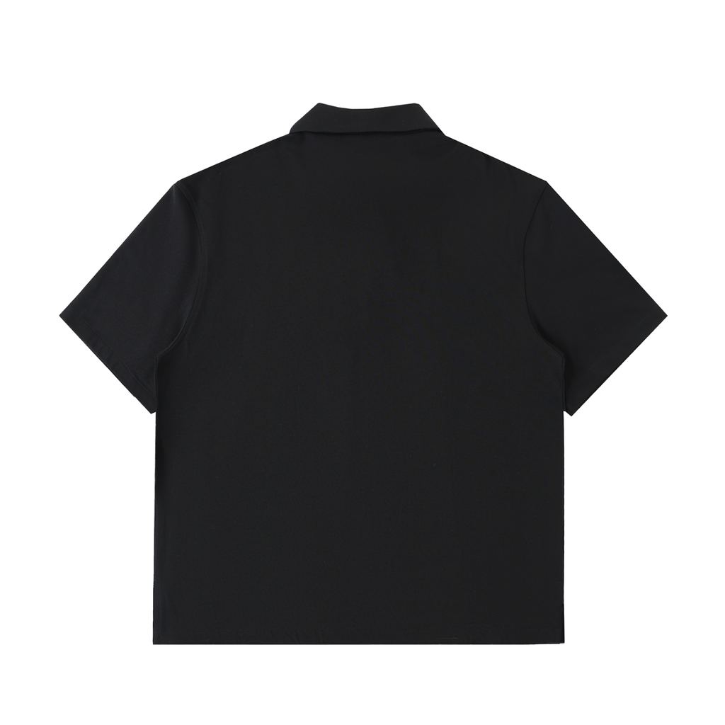 UNO Half-Zip Cotton Polo Shirt
