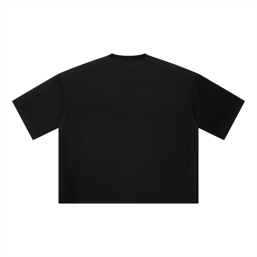 UNO Boxy Mesh Crewneck Tee