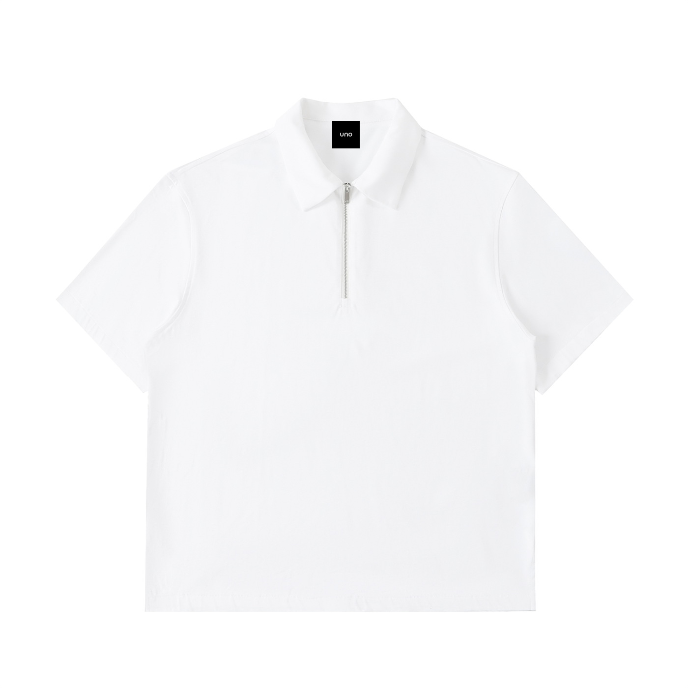 UNO Half-Zip Cotton Polo Shirt