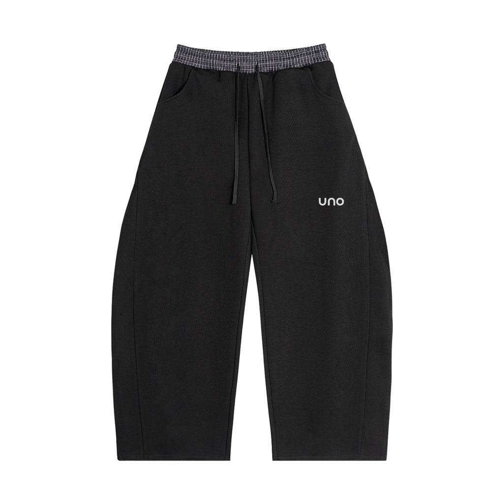 UNO Plaid Waistband Barrel