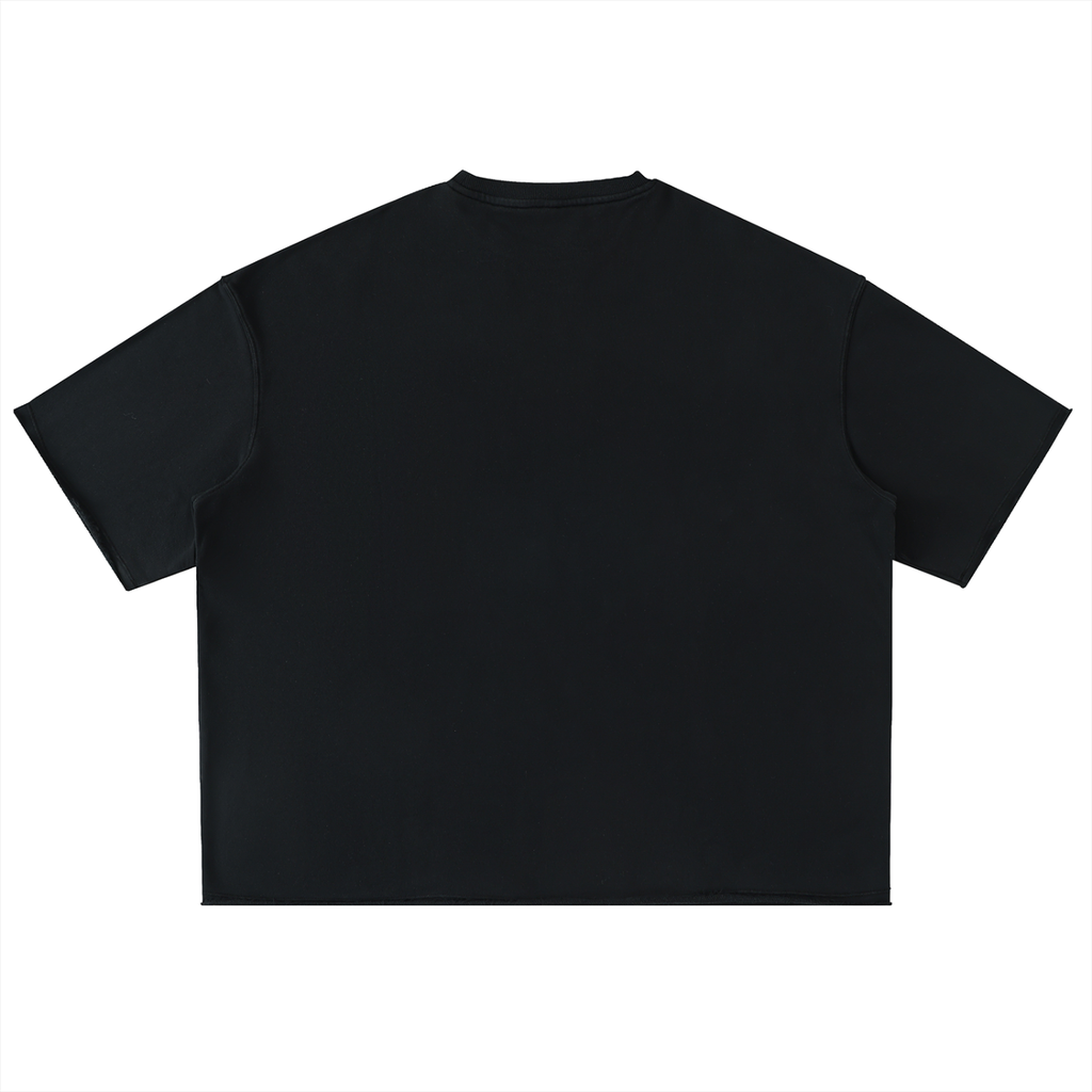 UNO Washed Rolled Hem Half Sleeve Tee
