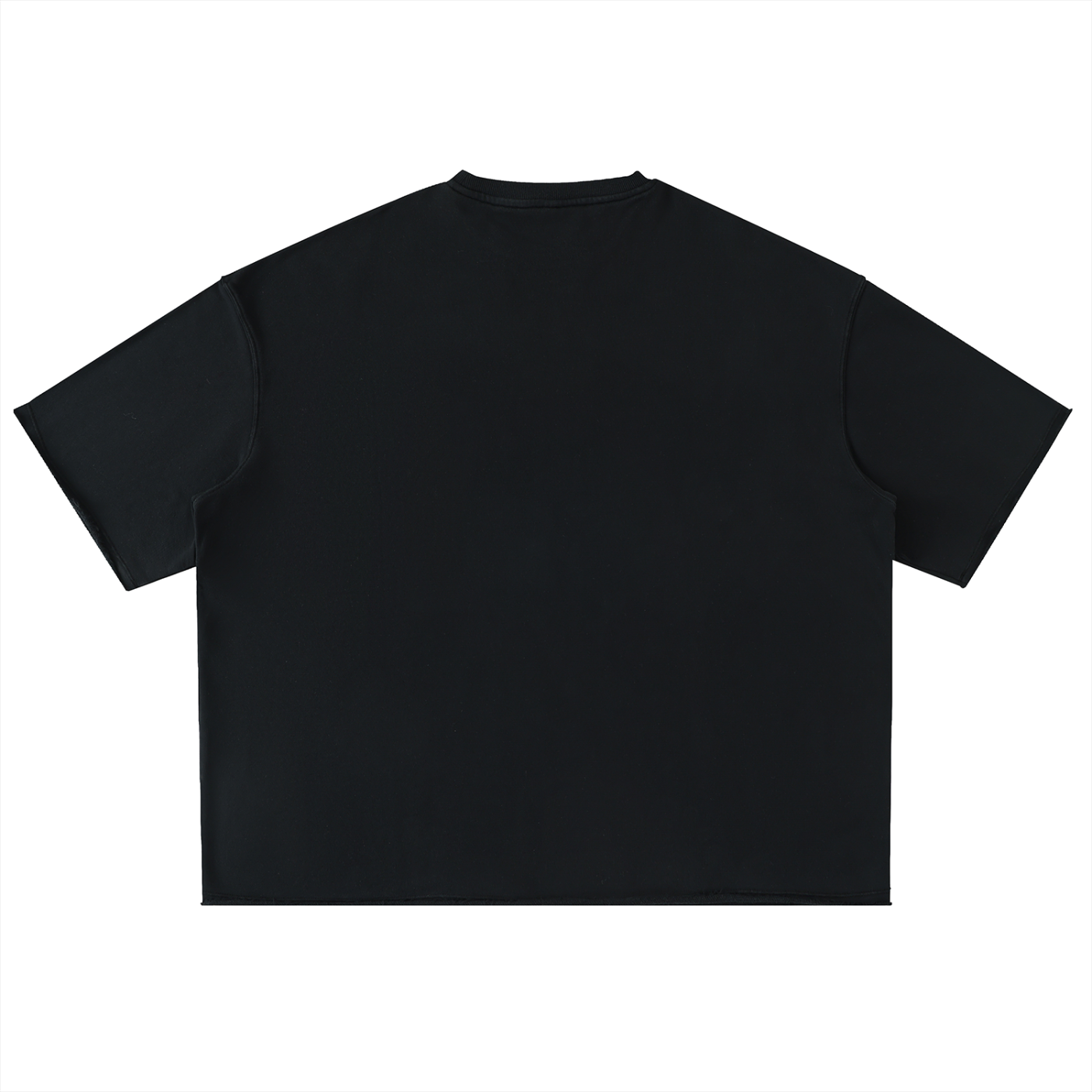 UNO Washed Rolled Hem Half Sleeve Tee