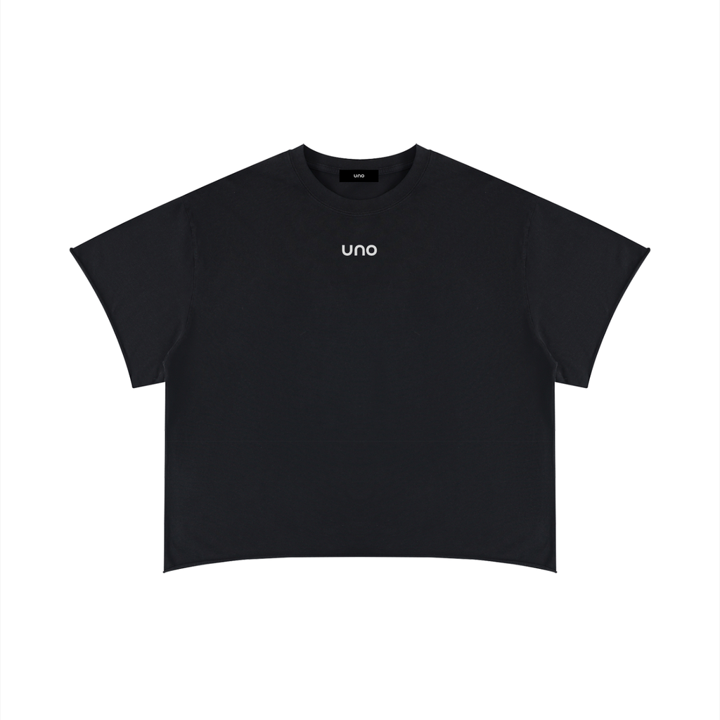 UNO Boxy Raw Edge Tee