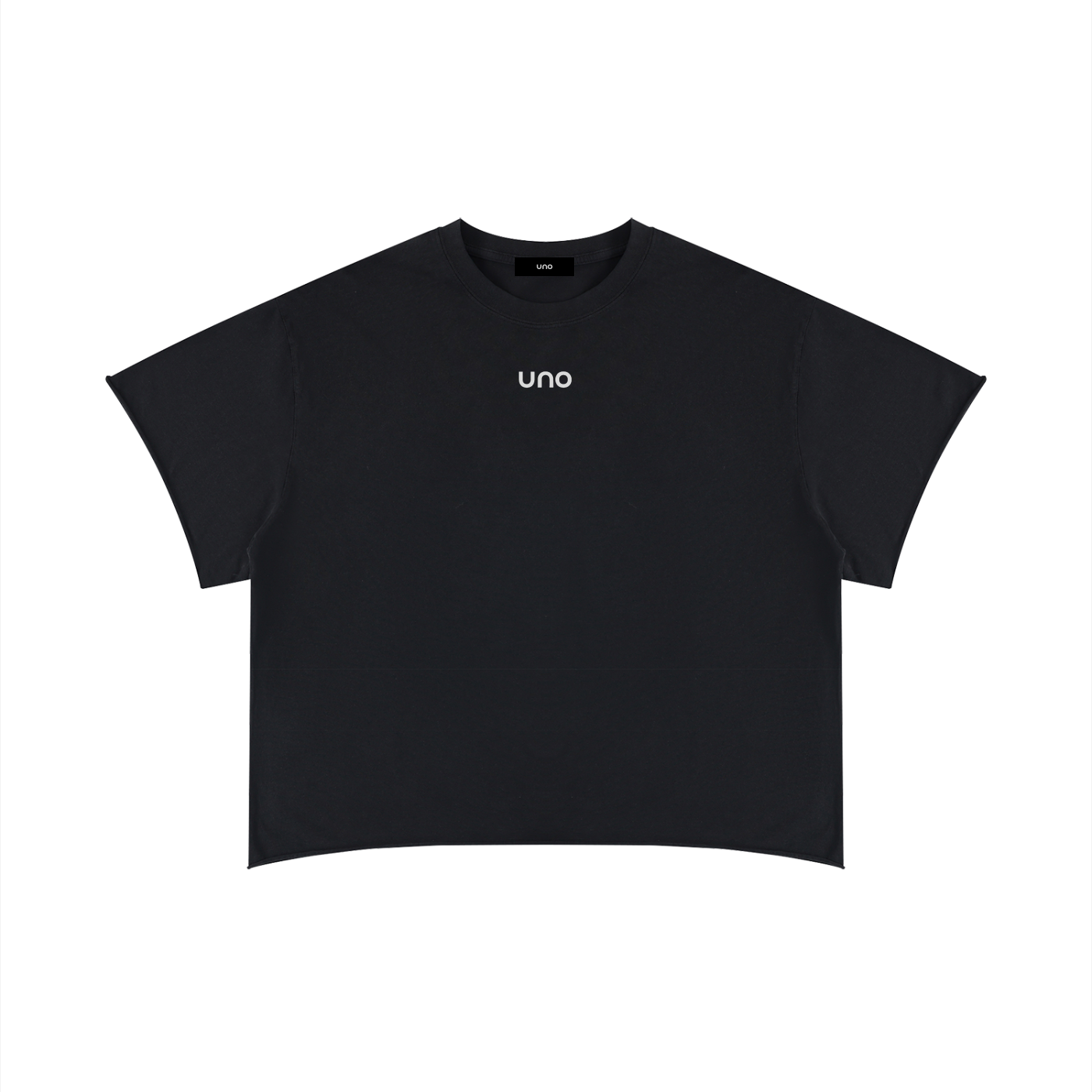 UNO Boxy Raw Edge Tee