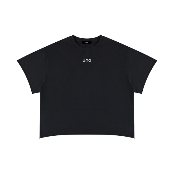 UNO Boxy Raw Edge Tee