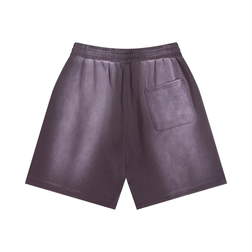 UNO Sun Fade Distressed Shorts