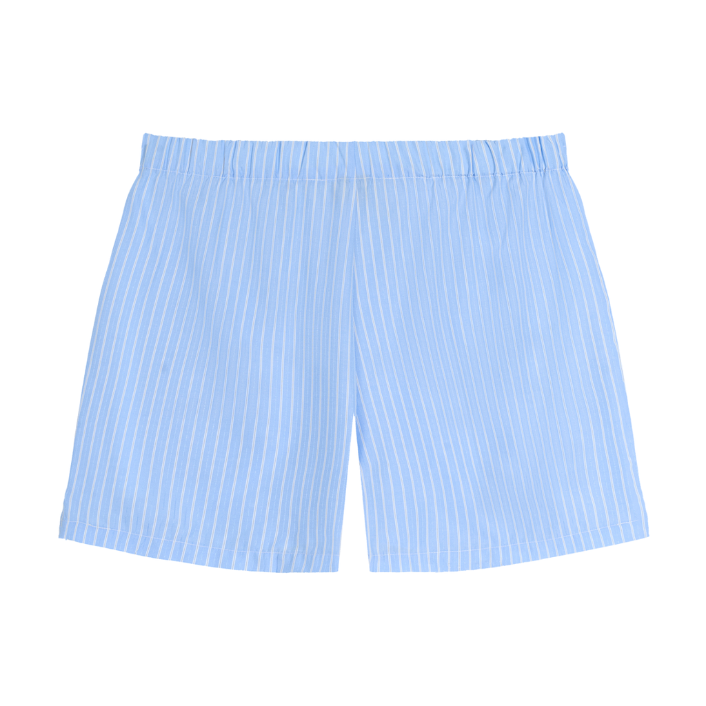 UNO Striped Elastic Waist Shorts