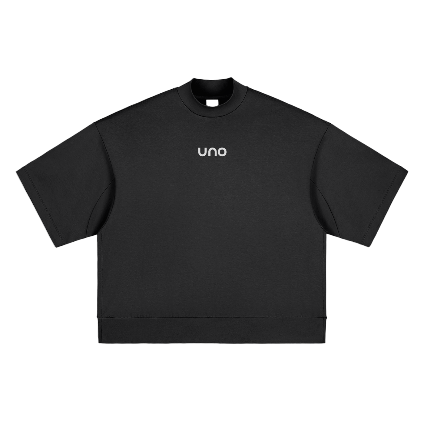UNO Oversized Mock Neck Tee