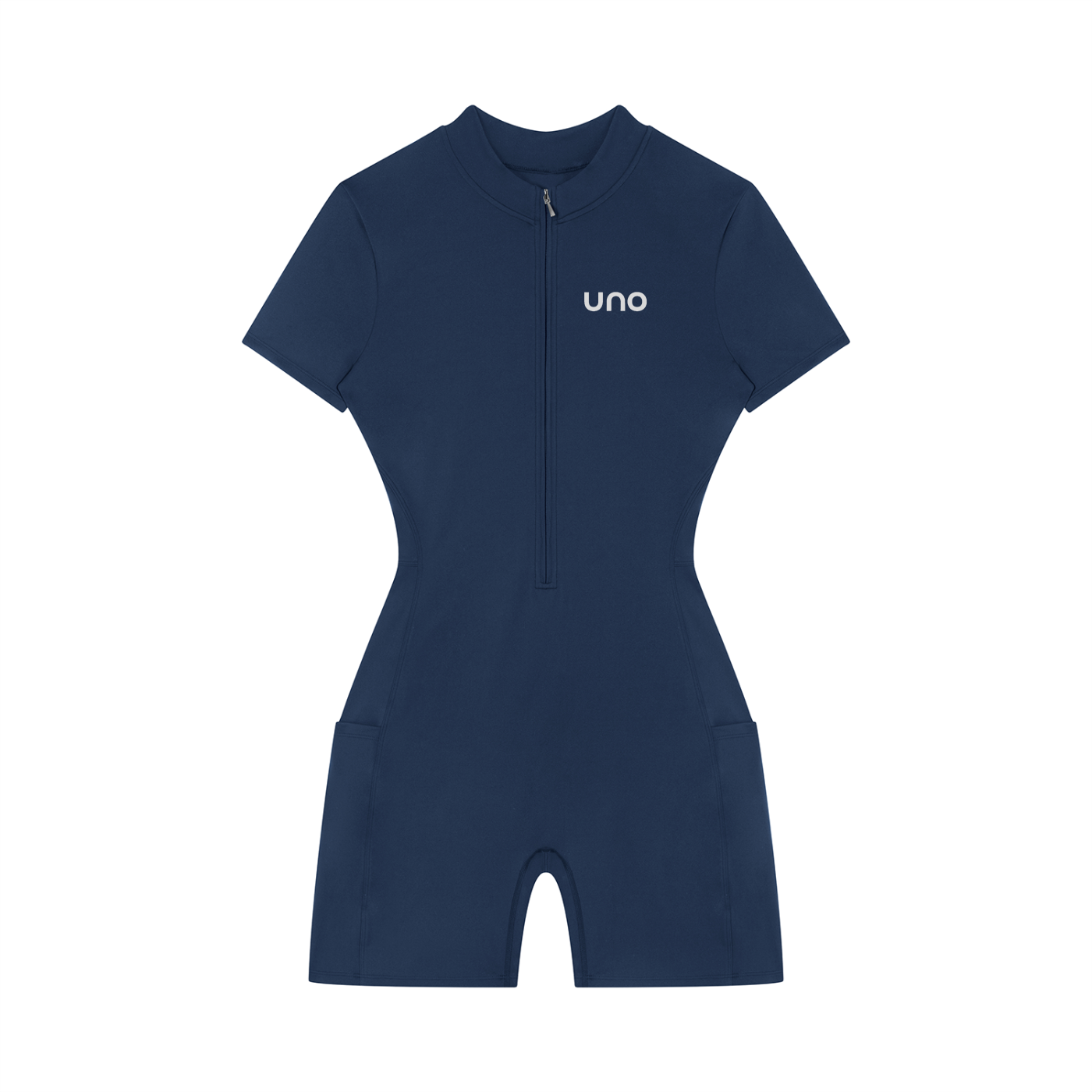 UNO Quarter-Zip Short Sleeve Romper