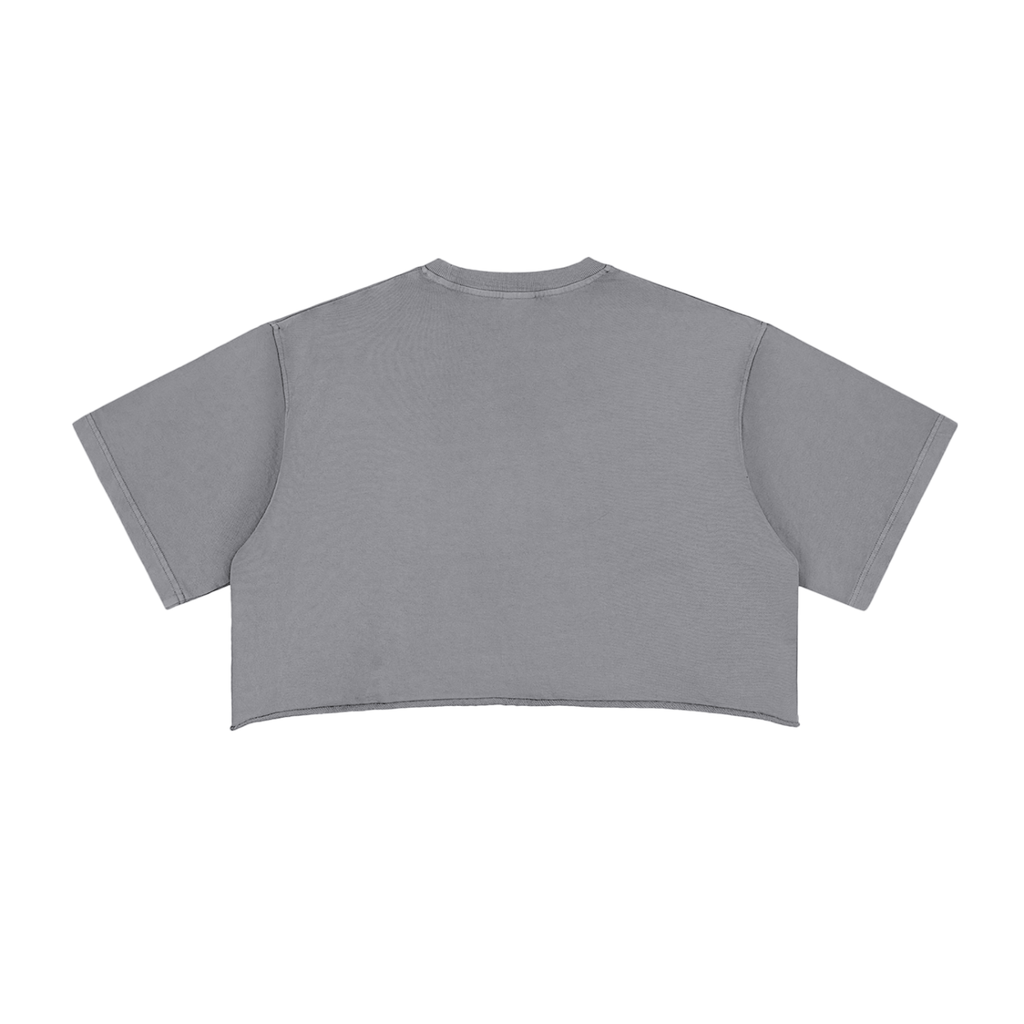 UNO Snow Washed Crop Top